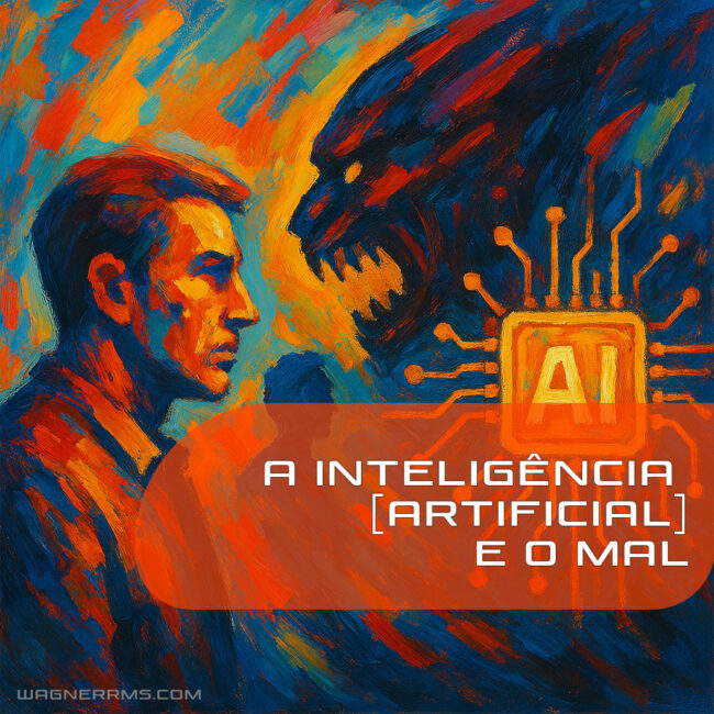 Ser humano frente ao que ele considera uma IA maligna